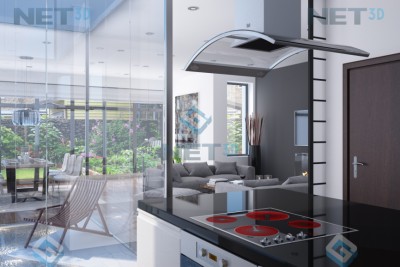 House Interior 3D-Visualisation
