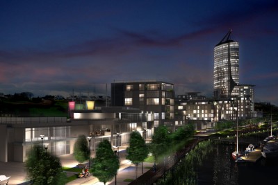 Waterhaven 3D-Visualisation