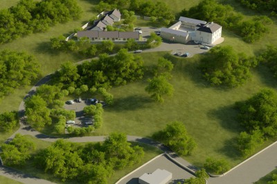 School Perspective 3D-Plans